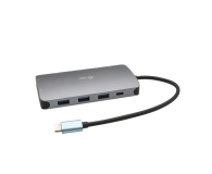 i-tec USB-C Metal Nano Travel Dock HDMI VGA LAN czytnik SD PD 100W - 590186 - zdjęcie 4
